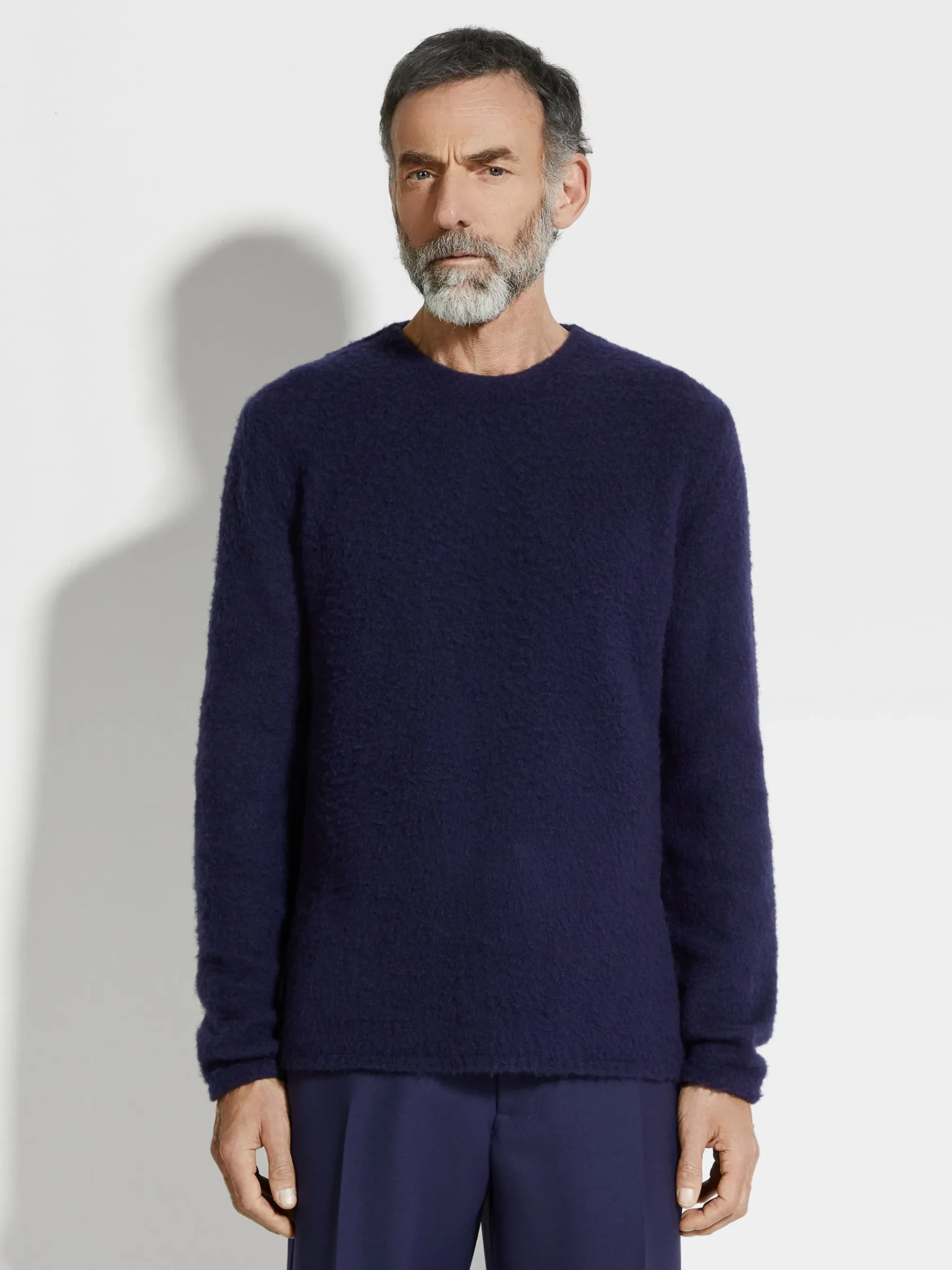 Ink Blue Oasi Cashmere Crewneck
