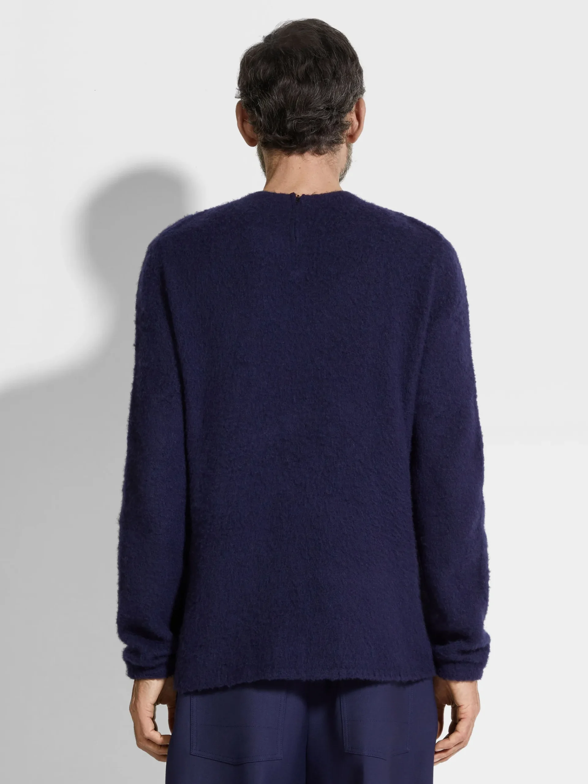 Ink Blue Oasi Cashmere Crewneck