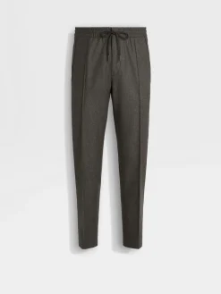 Khaki 15milmil15 Wool Joggers