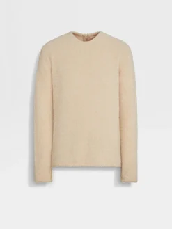 Light Beige Oasi Cashmere Crewneck