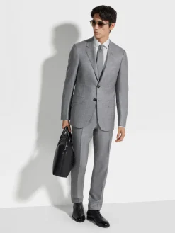 Light Grey Oasi Cashmere Suit