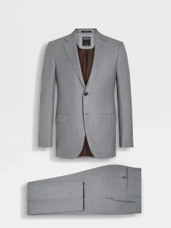 Light Grey Oasi Cashmere Suit