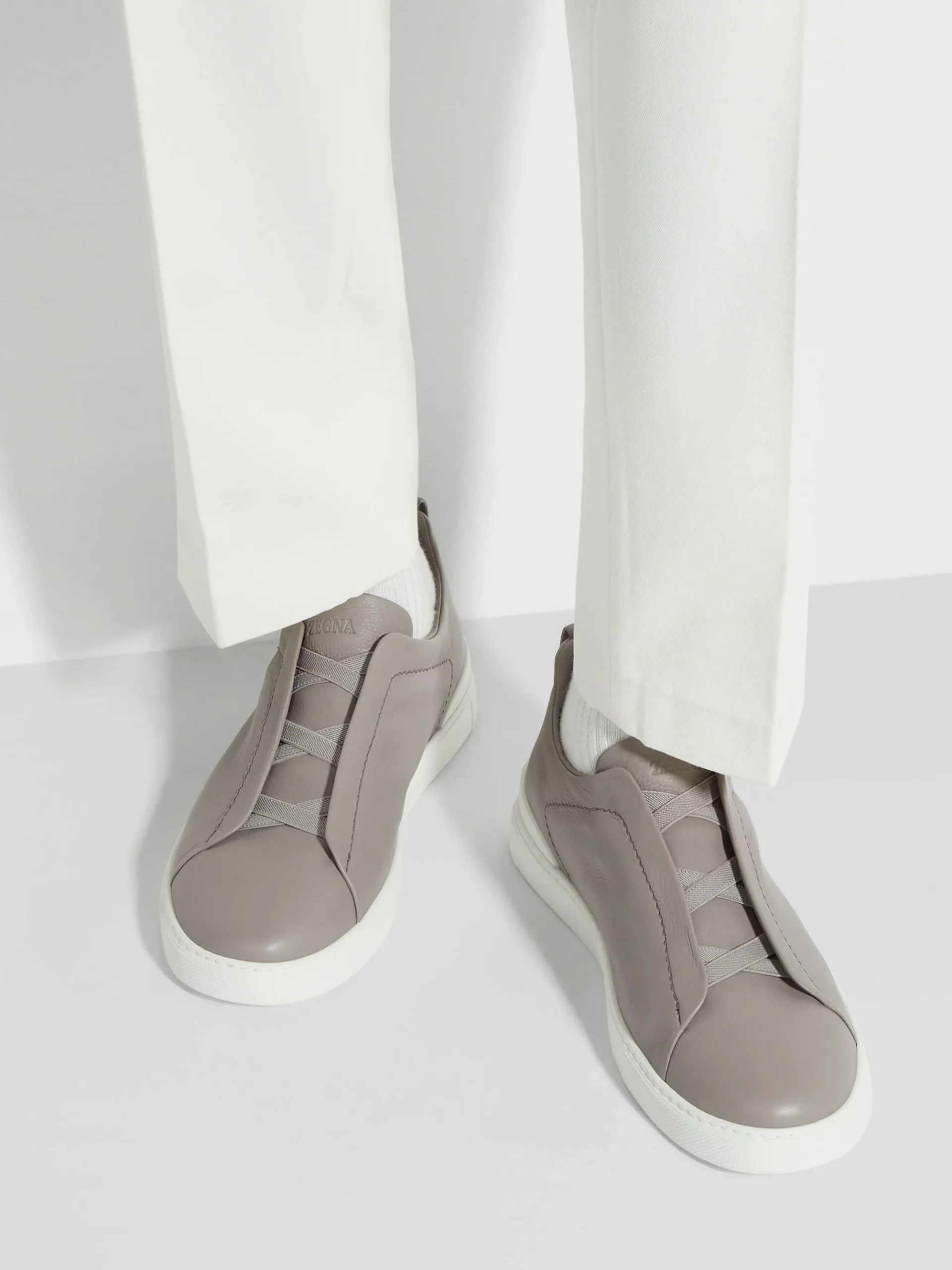 Light Grey Triple Stitch™ SECONDSKIN Sneakers