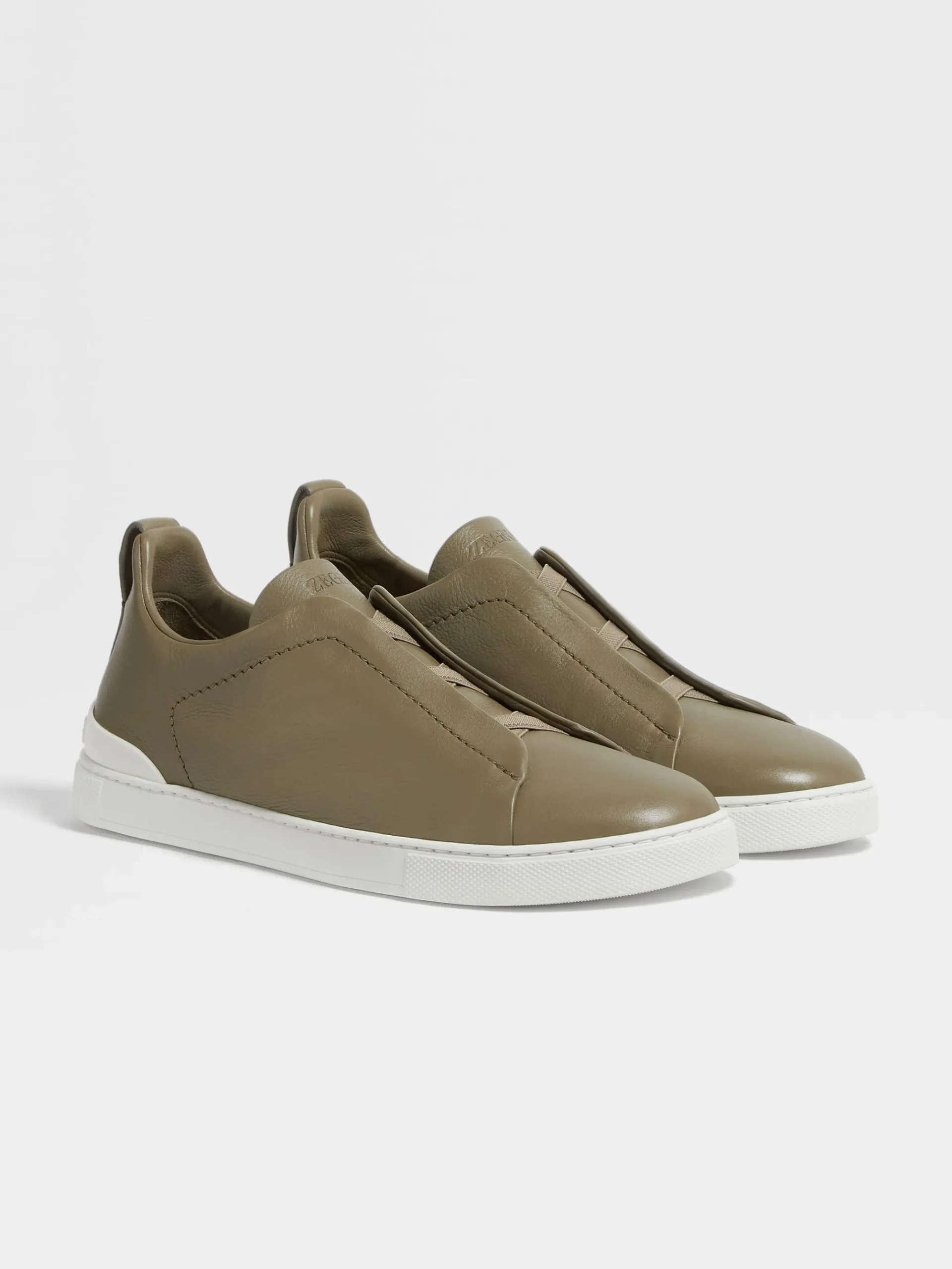 Light Olive Green Triple Stitch™ SECONDSKIN Sneakers