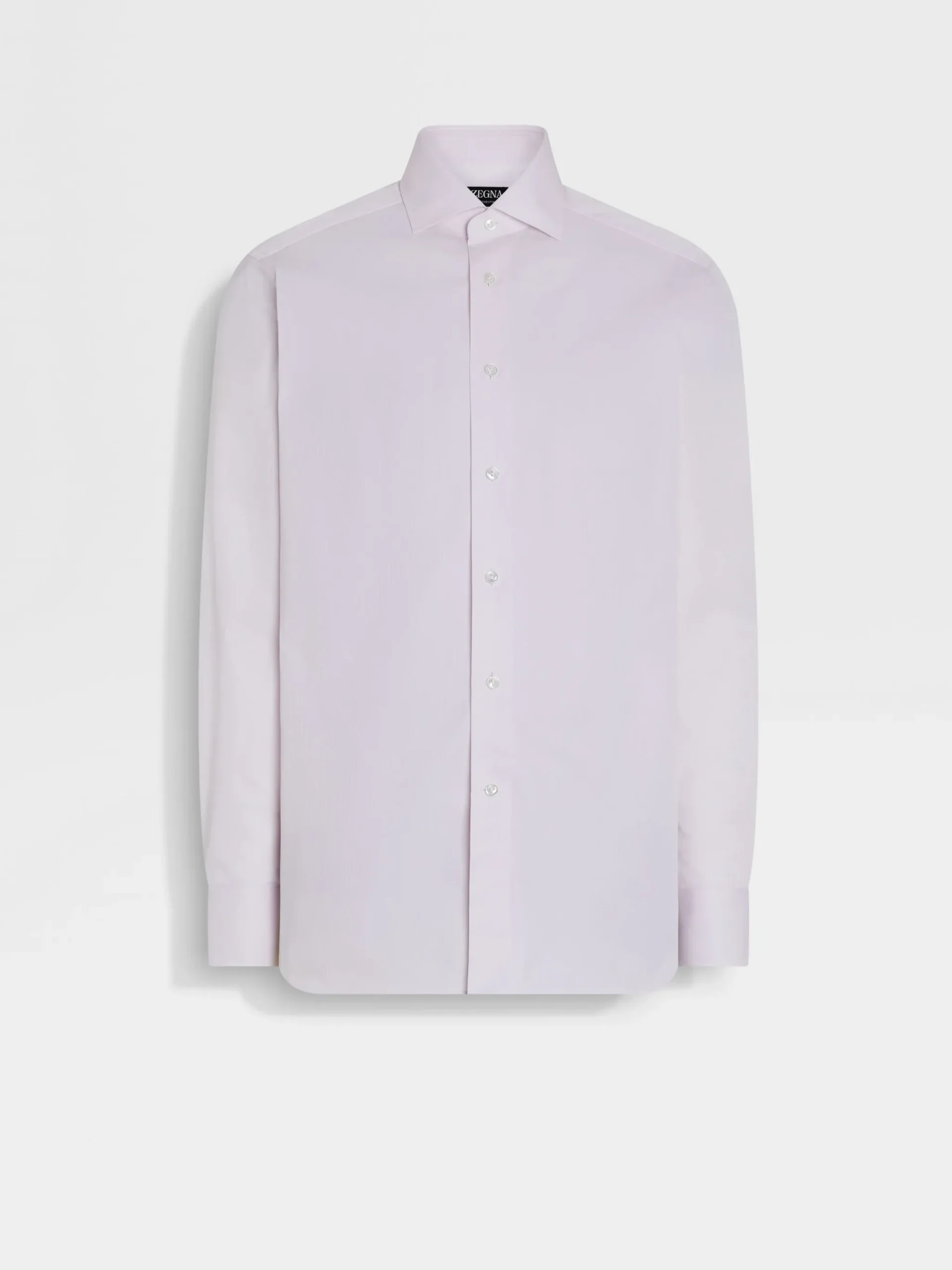 Light Pink Micro-striped Centoventimila Cotton Shirt