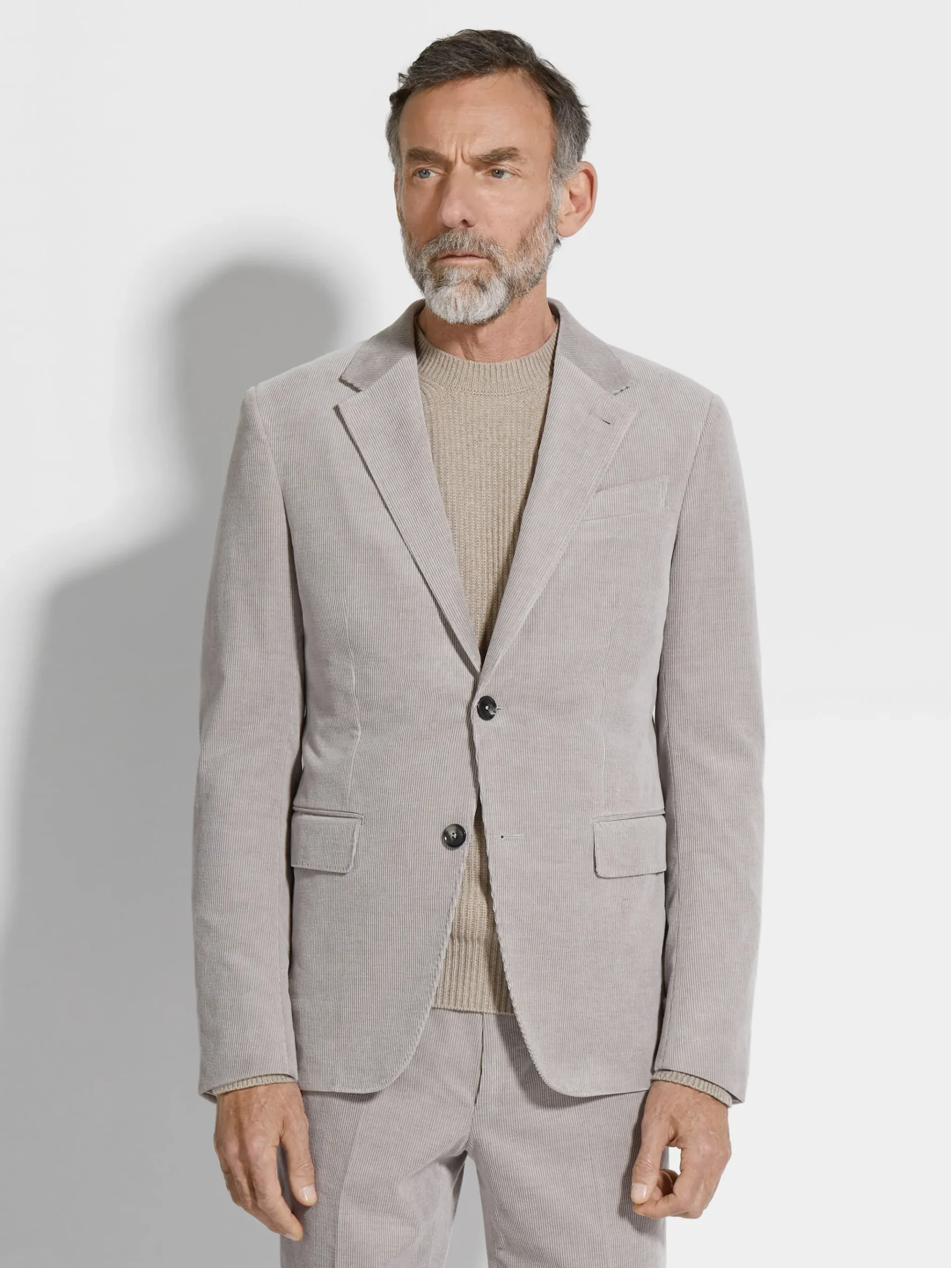 Light Taupe Cashco Jacket