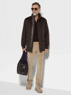 Light Taupe Cashco Roccia Pants