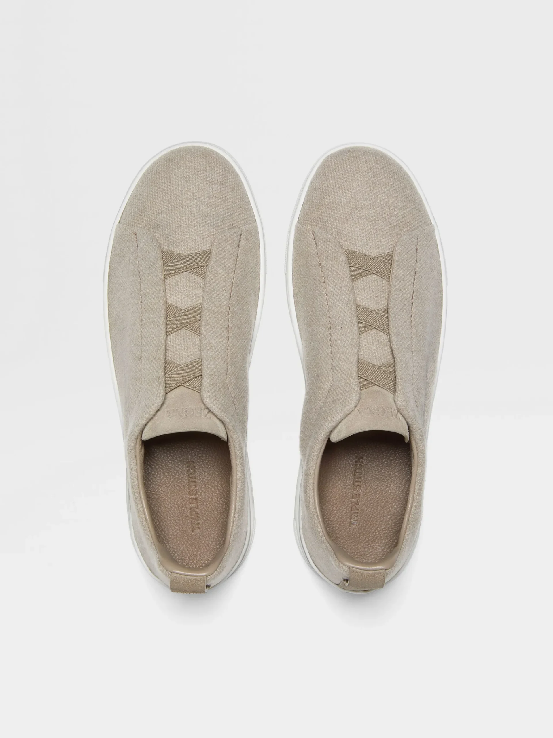 Light Taupe Oasi Cashmere Triple Stitch™ Sneakers