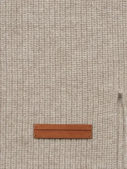 Light Taupe Oasi Cashmere Neck Warmer