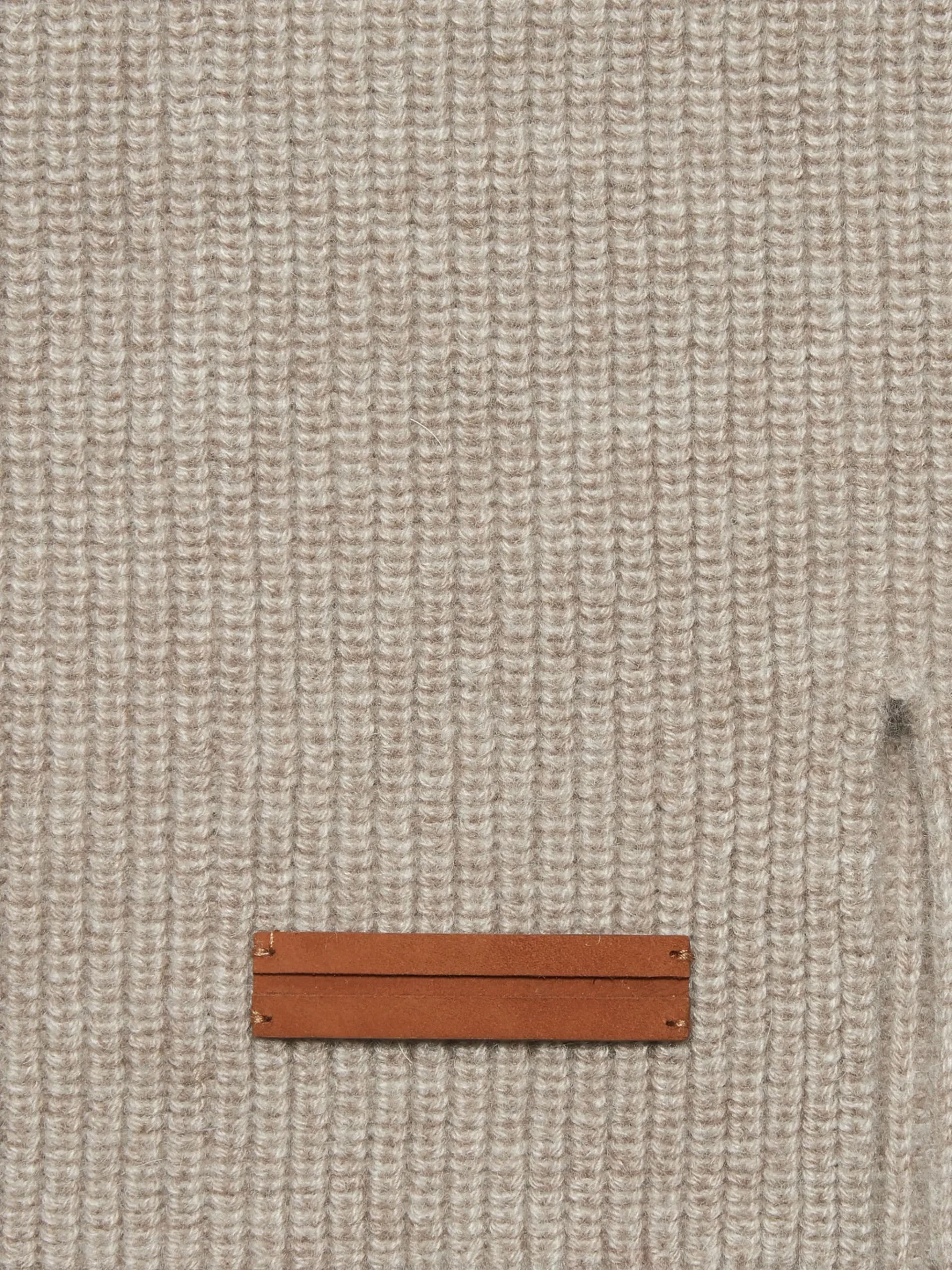 Light Taupe Oasi Cashmere Neck Warmer