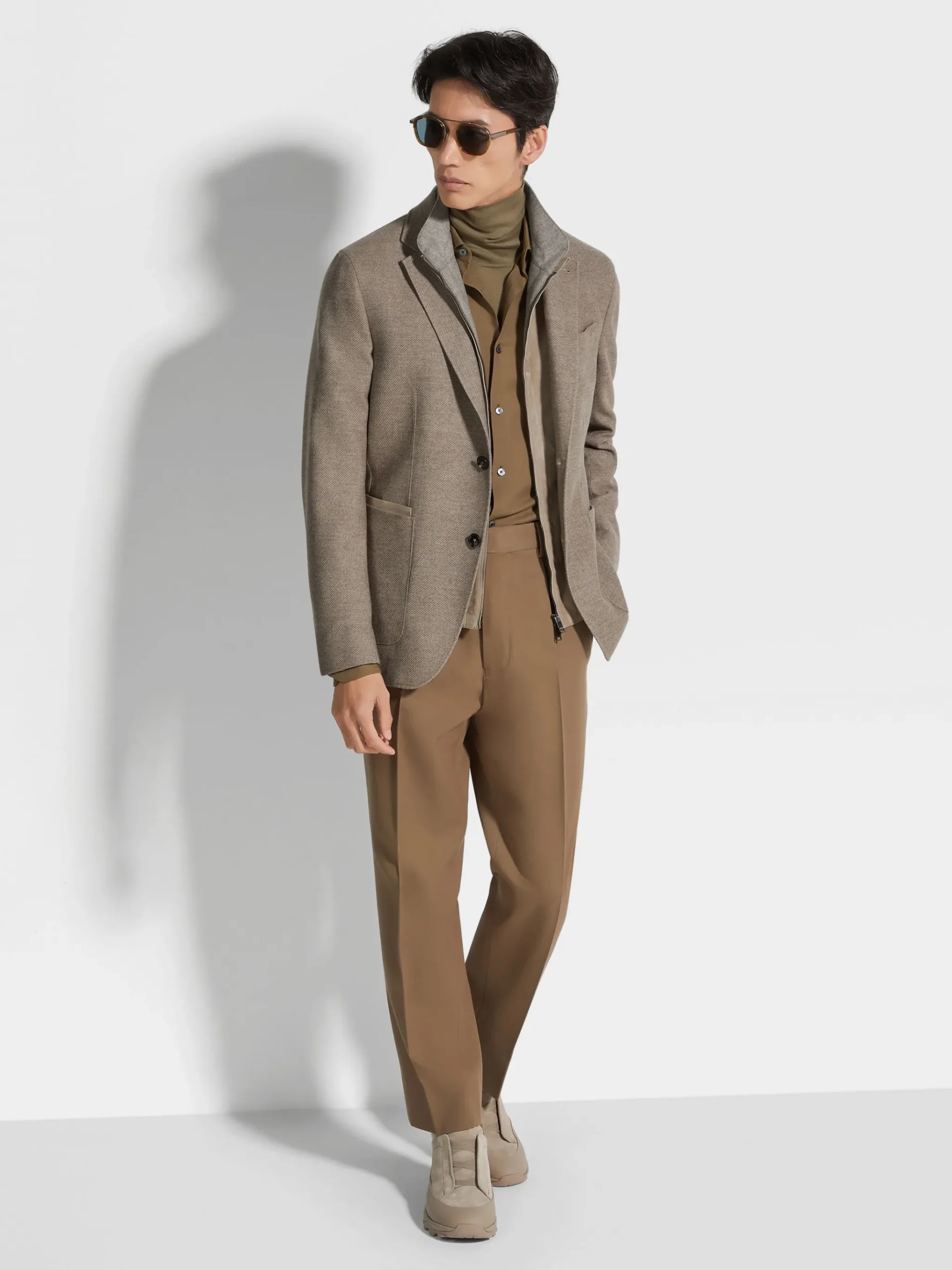 Light Taupe Trofeo™ Cashmere Jacket