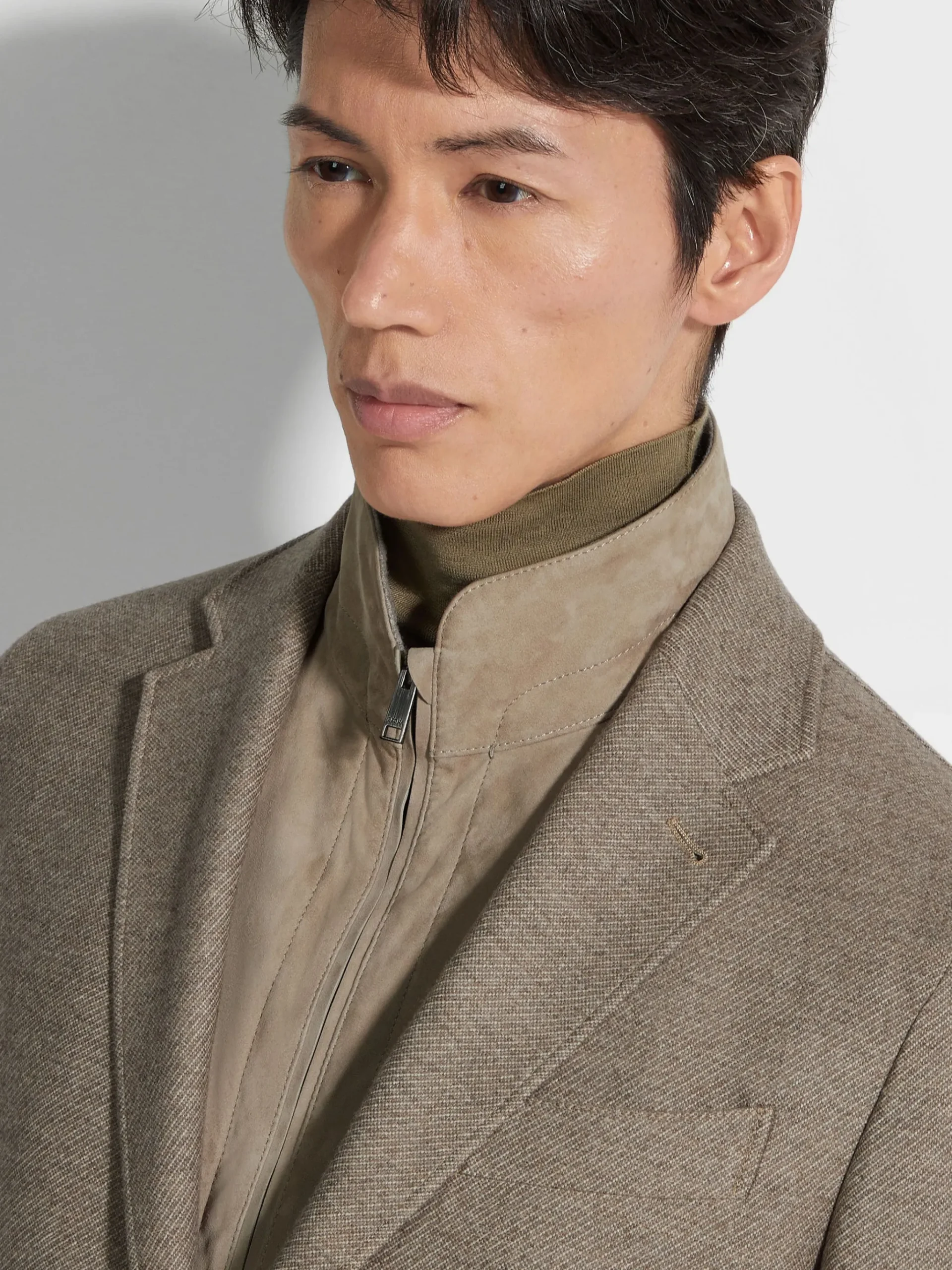 Light Taupe Trofeo™ Cashmere Jacket
