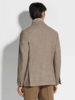 Light Taupe Trofeo™ Cashmere Jacket