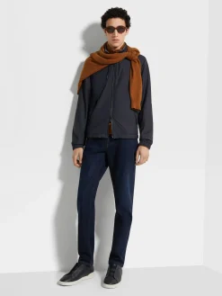 Microfiber Reversible Brezza Blouson