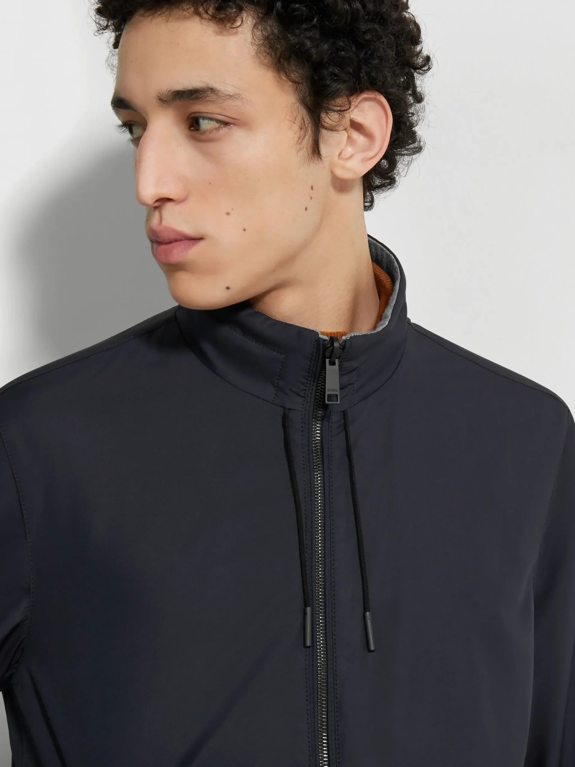 Microfiber Reversible Brezza Blouson