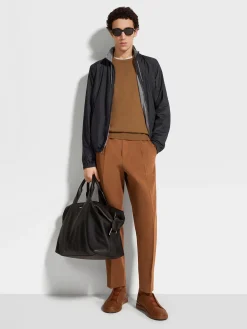 Microfiber Reversible Brezza Blouson