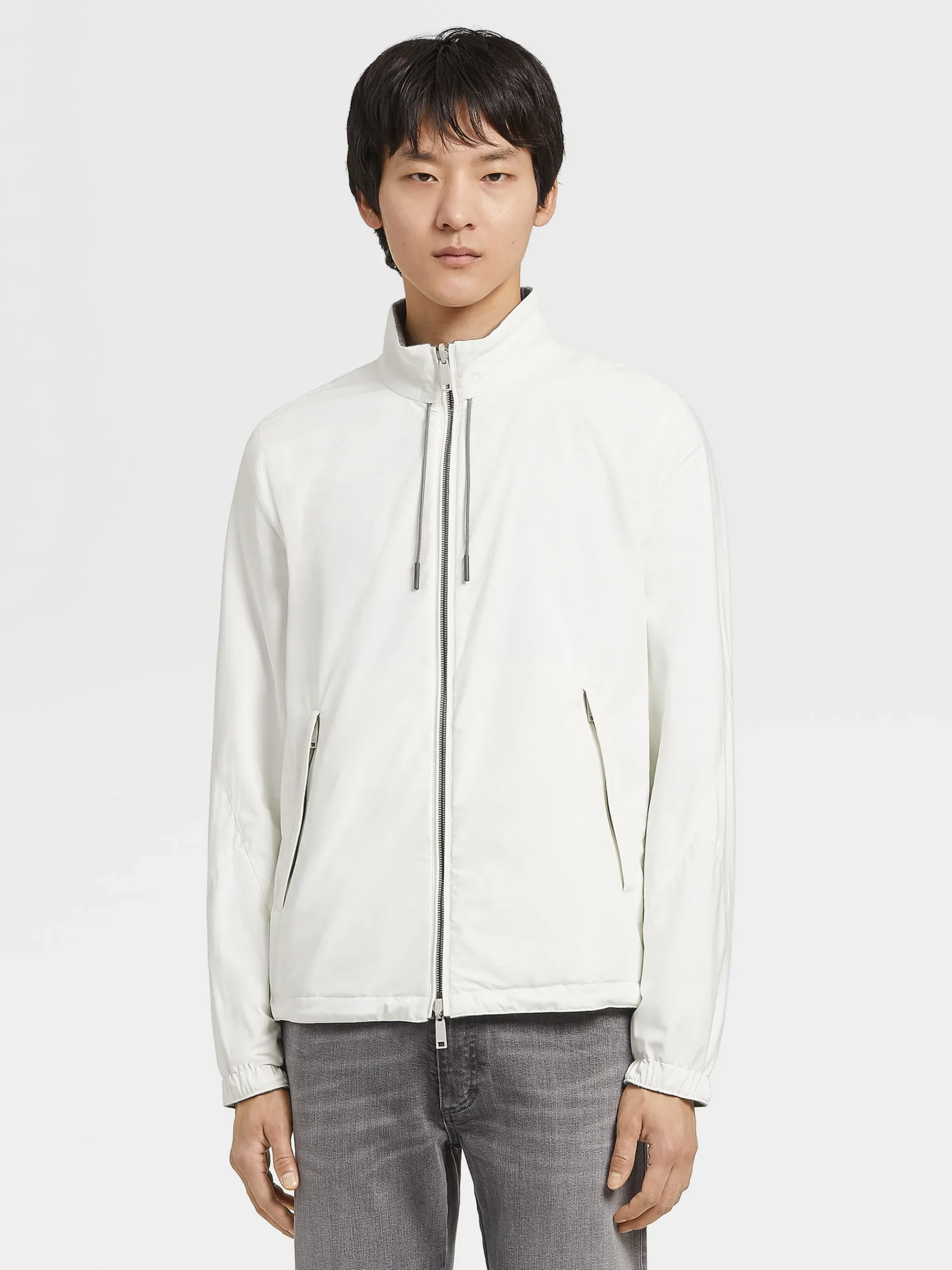 Microfiber Reversible Brezza Blouson