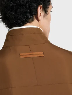 Microfiber Reversible Brezza Blouson