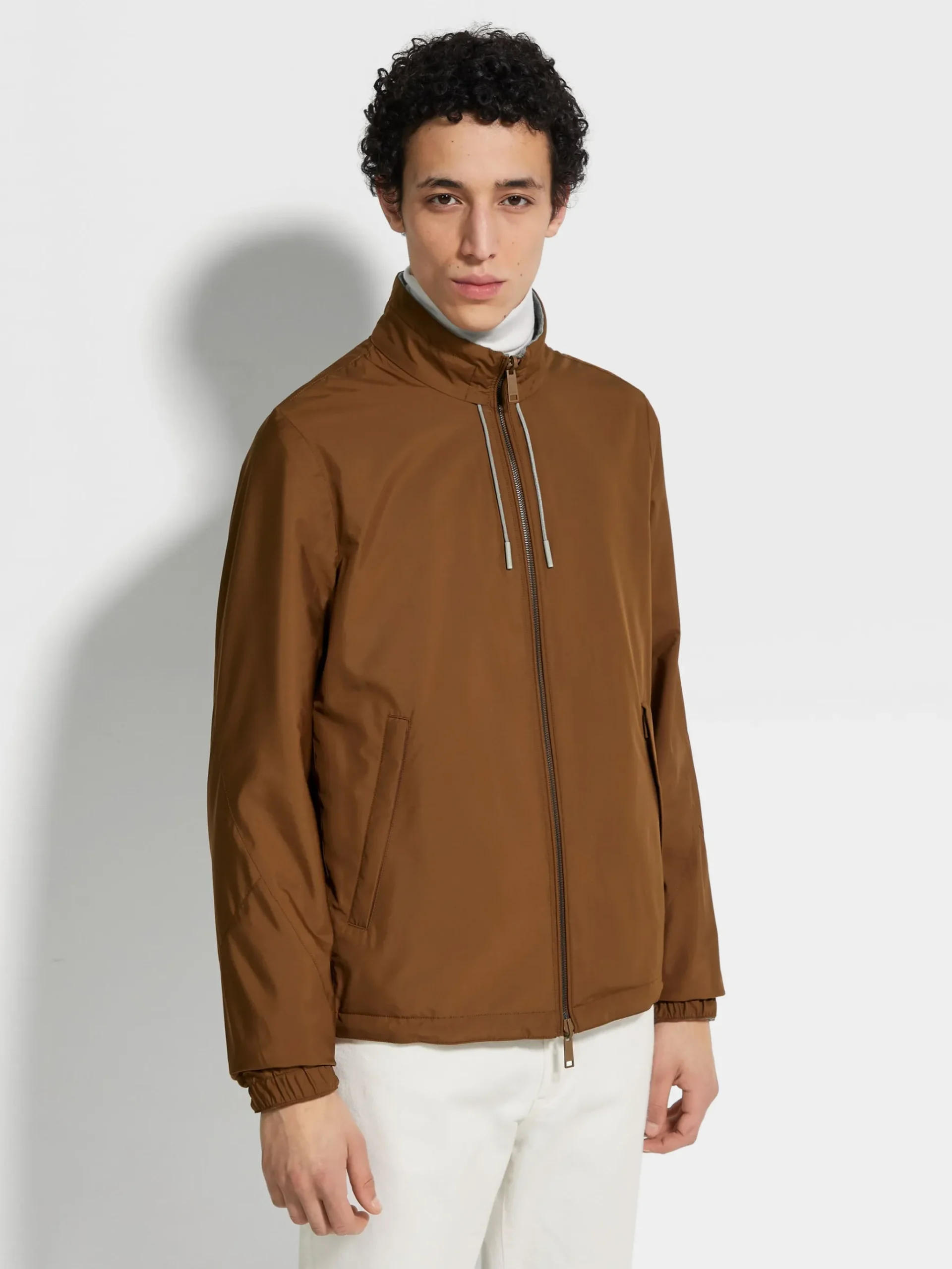 Microfiber Reversible Brezza Blouson