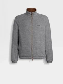 Microfiber Reversible Brezza Blouson