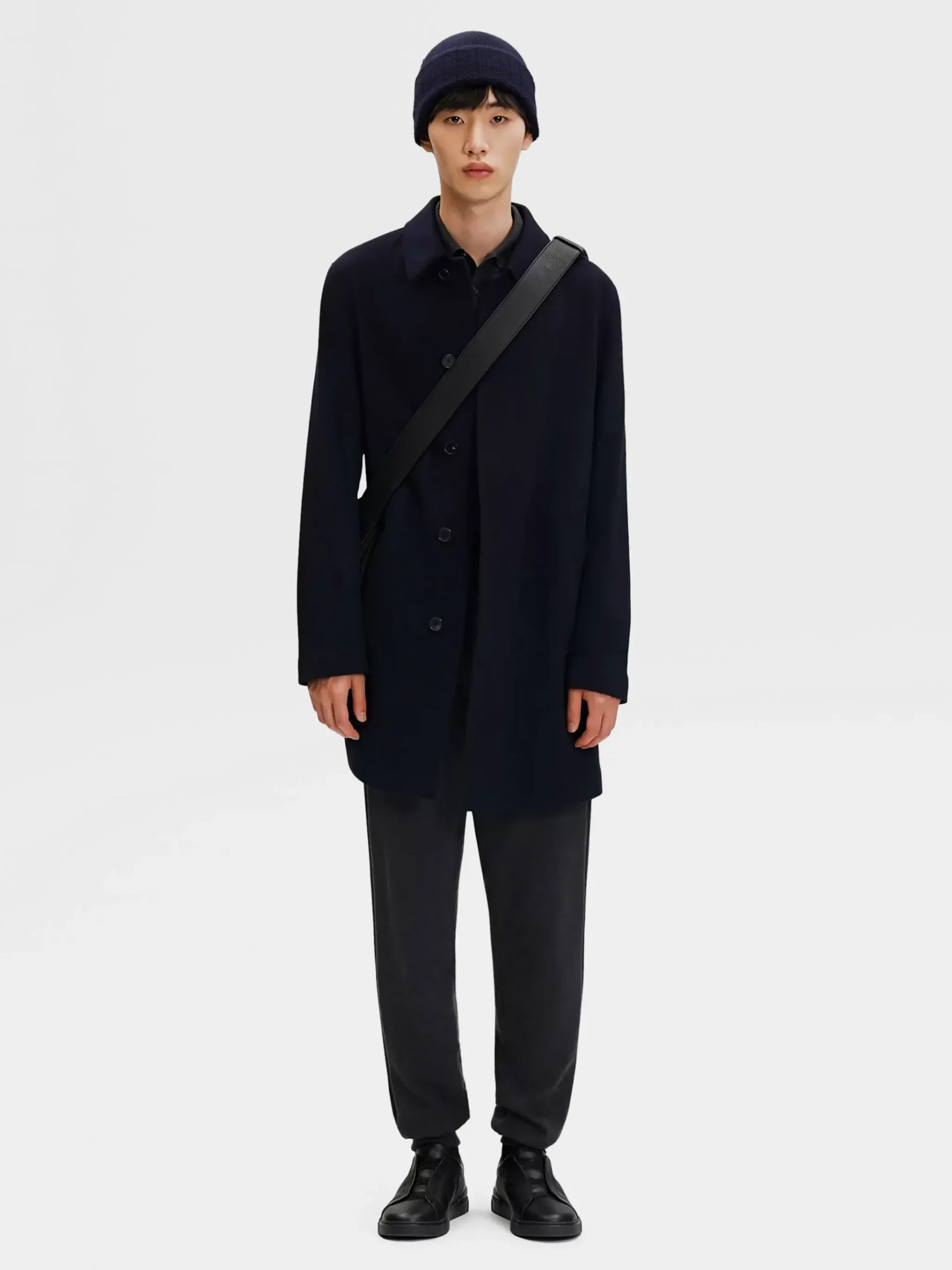 12milmil12 Wool Trench Coat