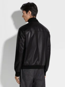 Nappa Leather Bomber