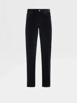 Navy Blue Cashco Roccia Pants