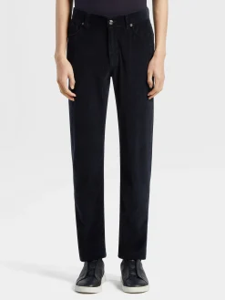 Navy Blue Cashco Roccia Pants