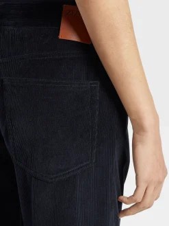 Navy Blue Cashco Roccia Pants
