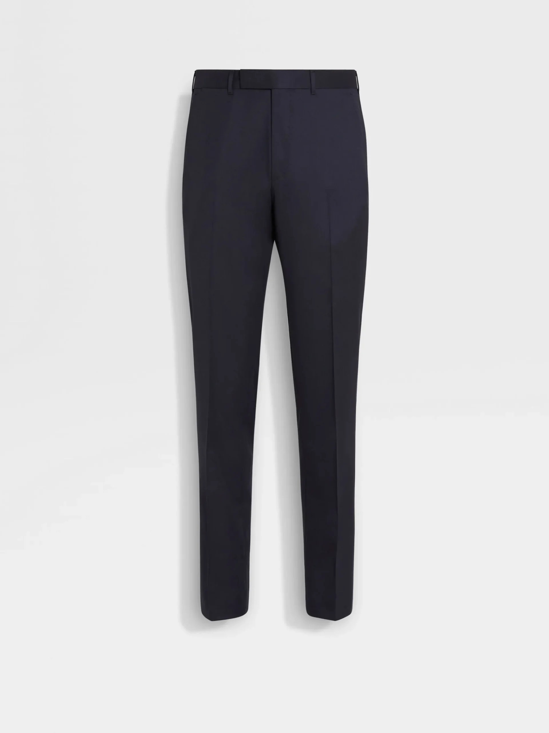 Navy Blue Centoventimila Wool Pants