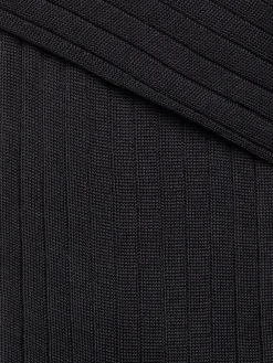Navy Blue Cotton Socks