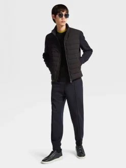 Navy Blue High Performance™ Wool Joggers