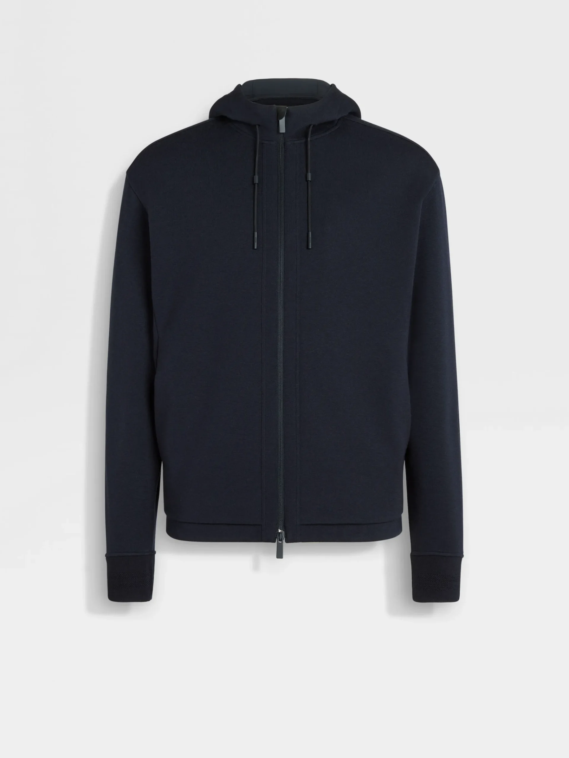 Navy Blue High Performance™ Wool Blend Hoodie