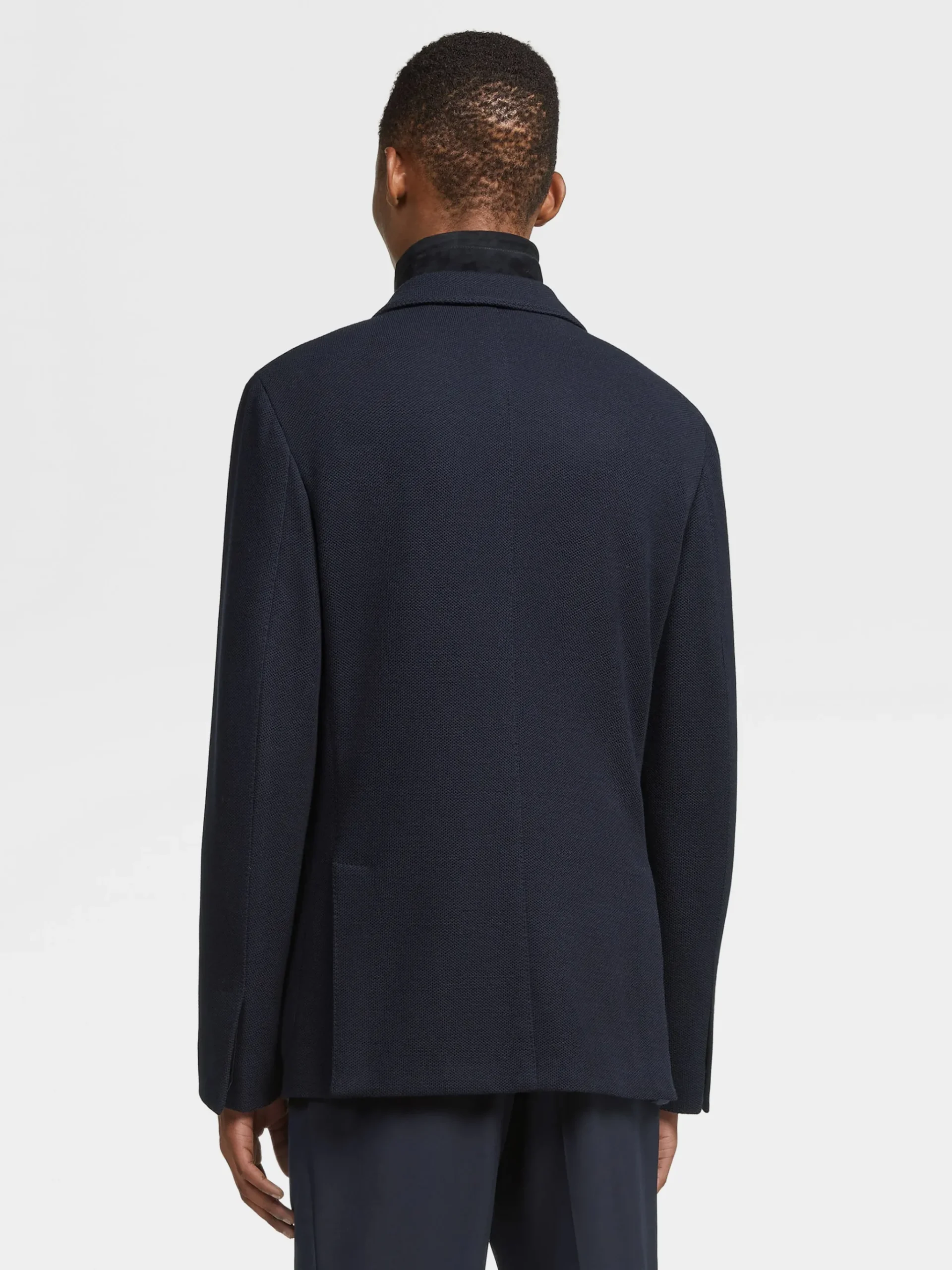 Navy Blue High Performance™ Jersey Jacket