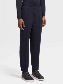 Navy Blue 12milmil12 Jogger Pants