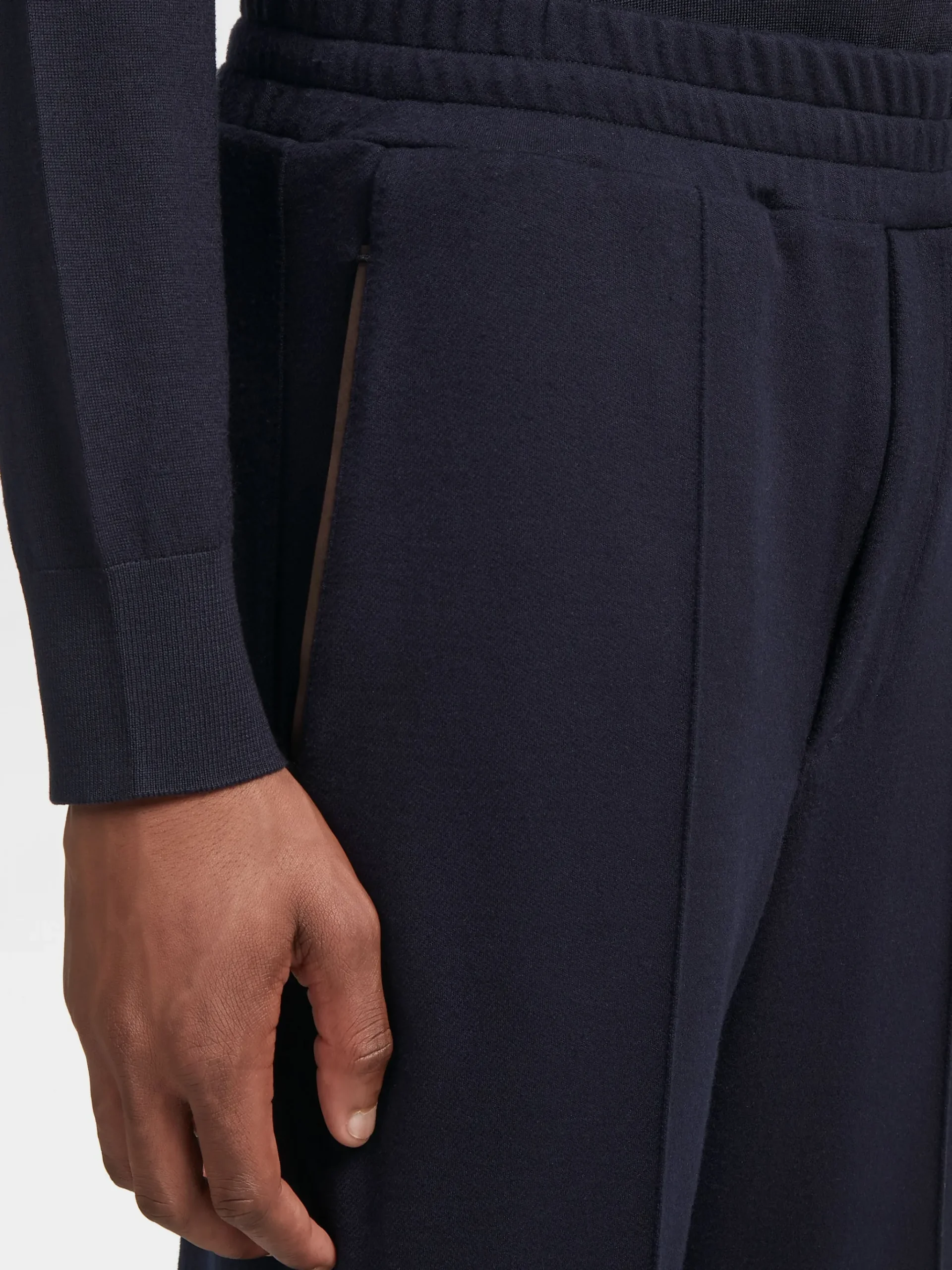 Navy Blue 12milmil12 Jogger Pants