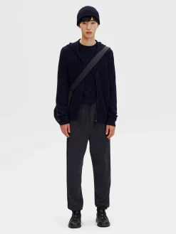 Navy Blue 12milmil12 Wool Crewneck