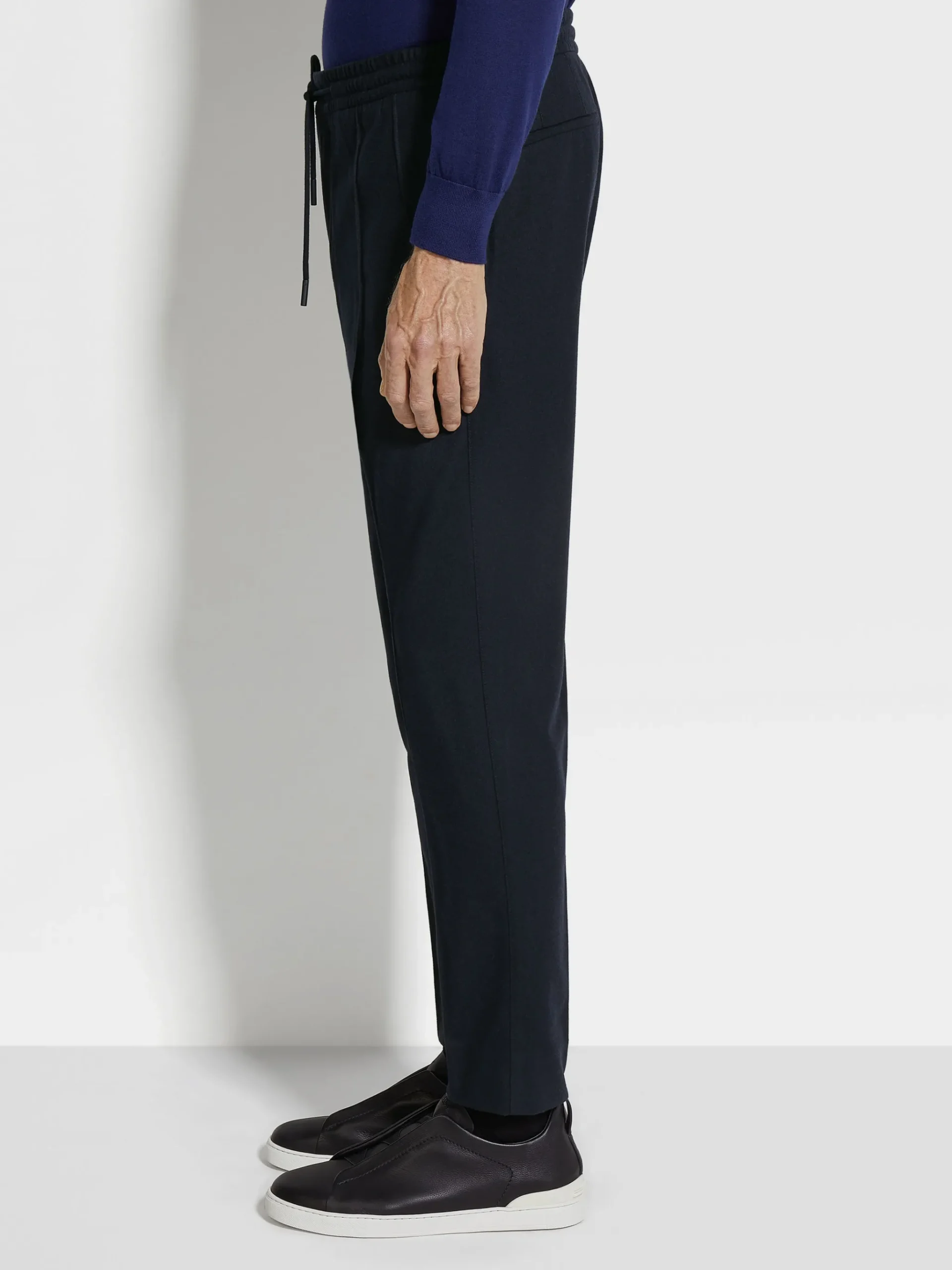 Navy Blue 15milmil15 Wool Joggers