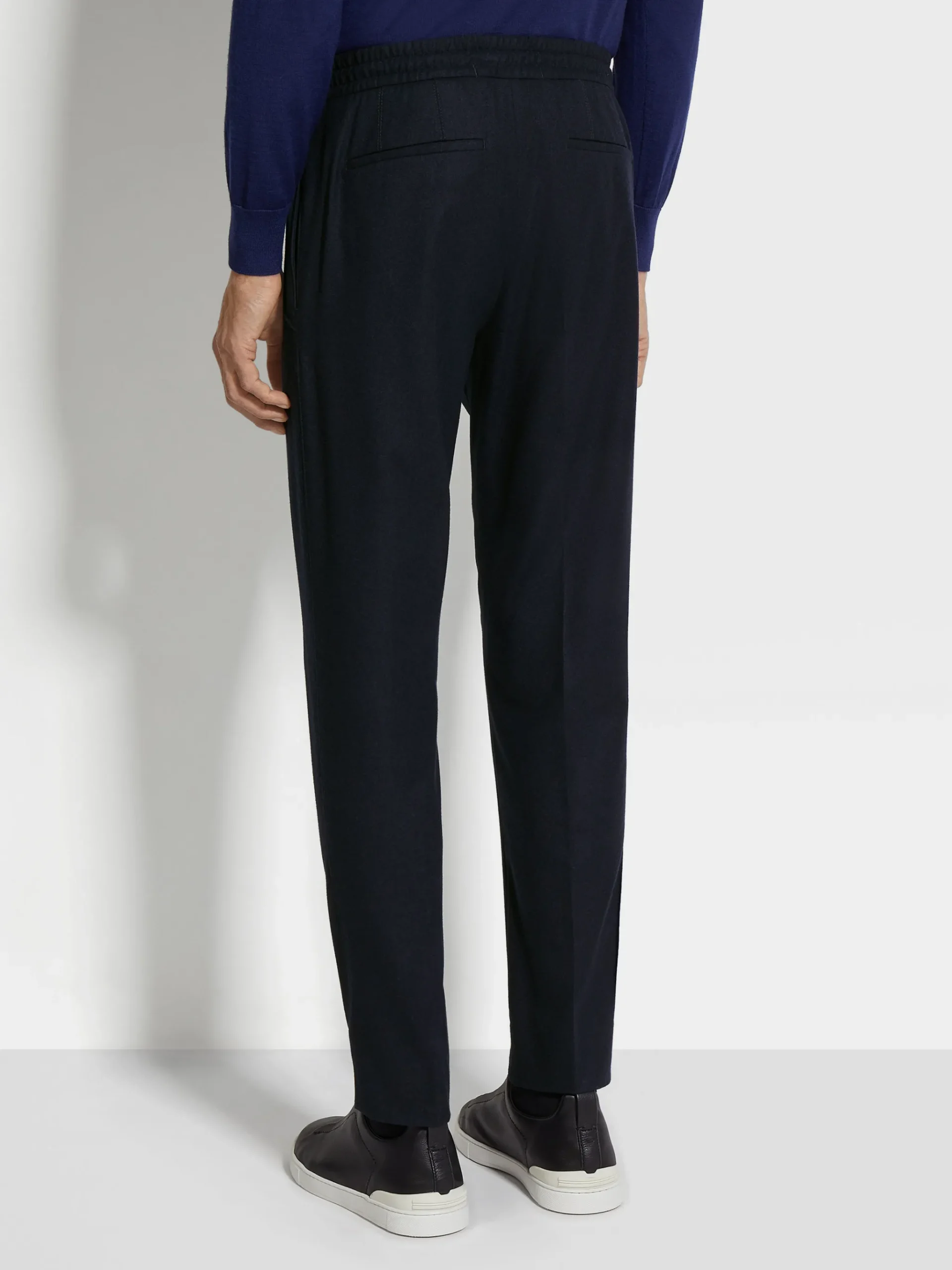 Navy Blue 15milmil15 Wool Joggers