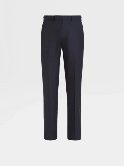 Navy Blue 15milmil15 Wool Pants