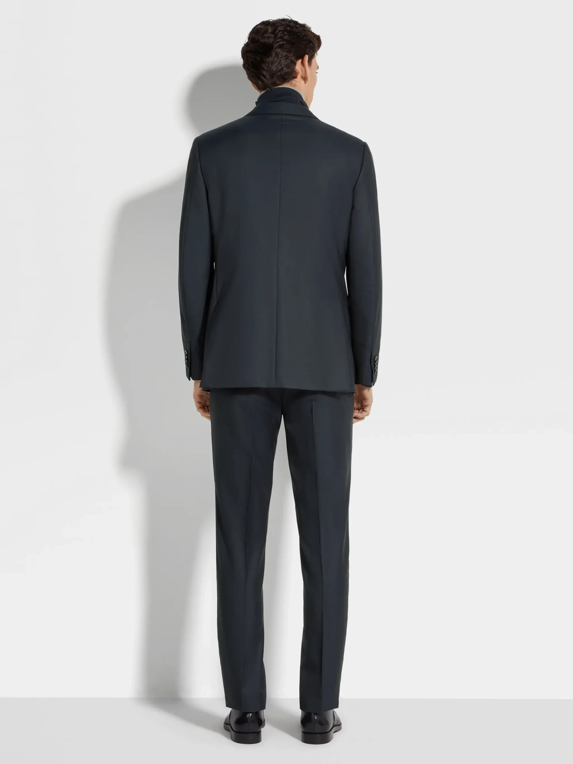 Navy Blue 15milmil15 Wool Suit