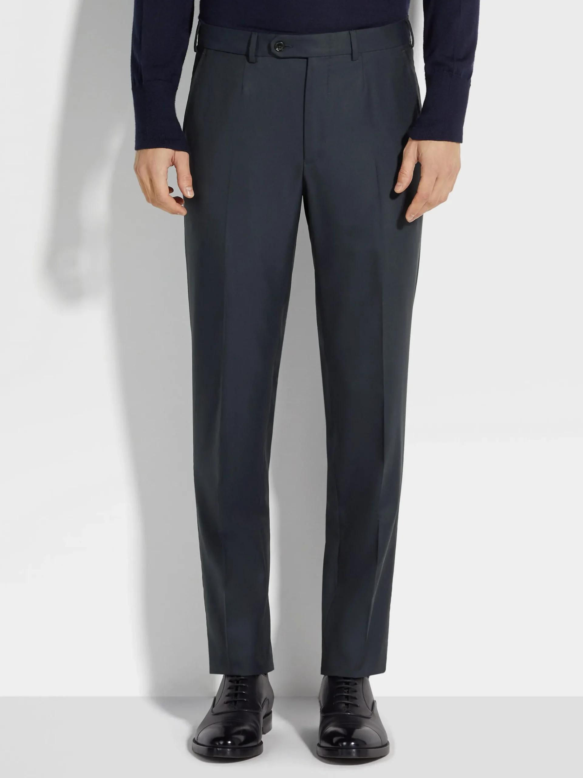 Navy Blue 15milmil15 Wool Suit