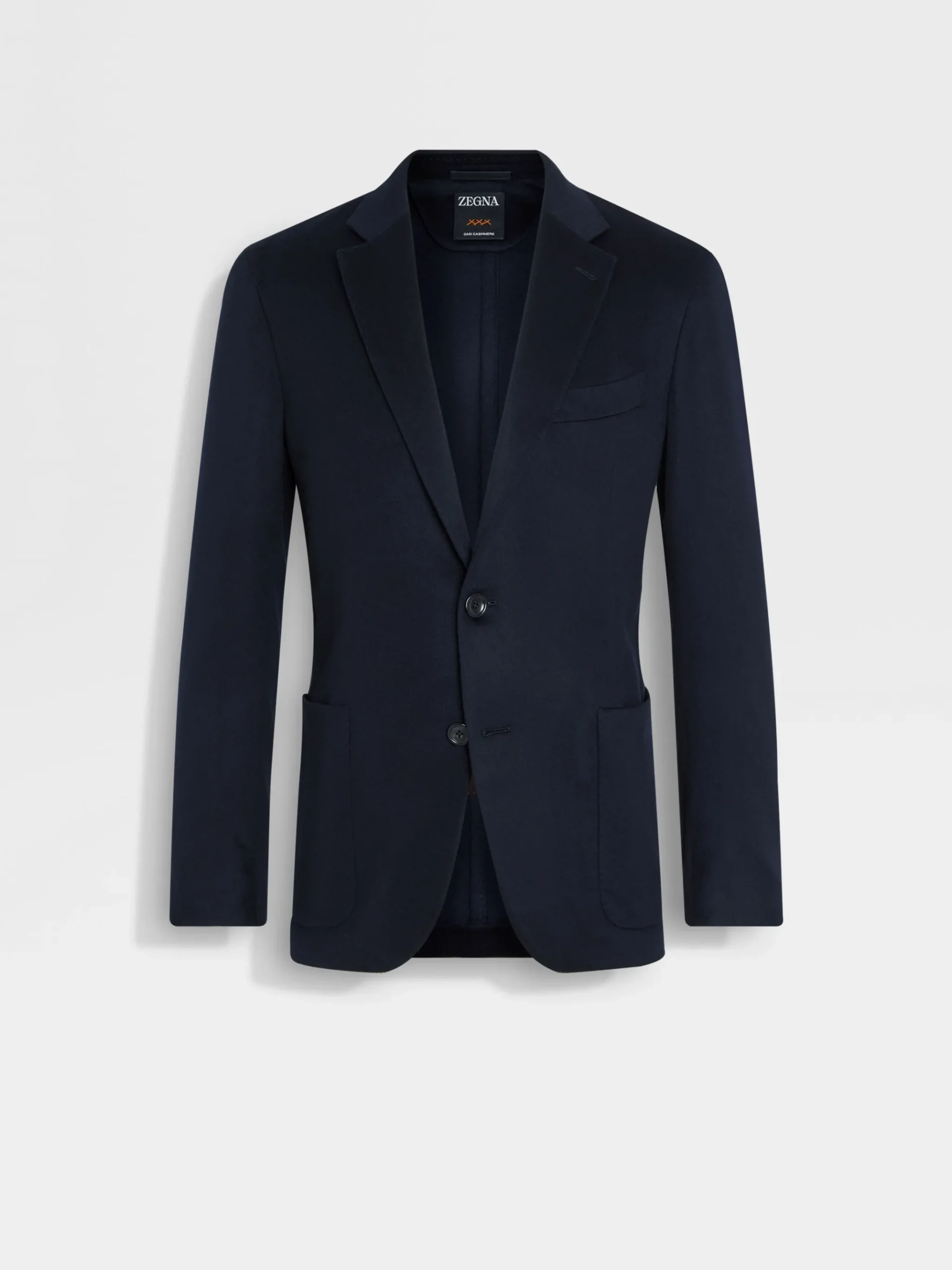 Navy Blue Oasi Cashmere Jacket