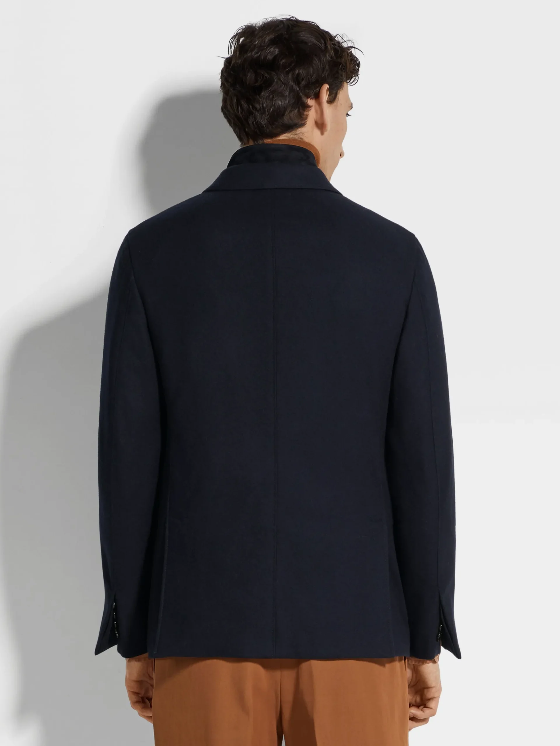 Navy Blue Trofeo™ Cashmere Jacket