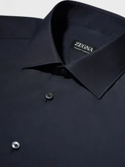 Navy Blue Trofeo™ Comfort Cotton Shirt