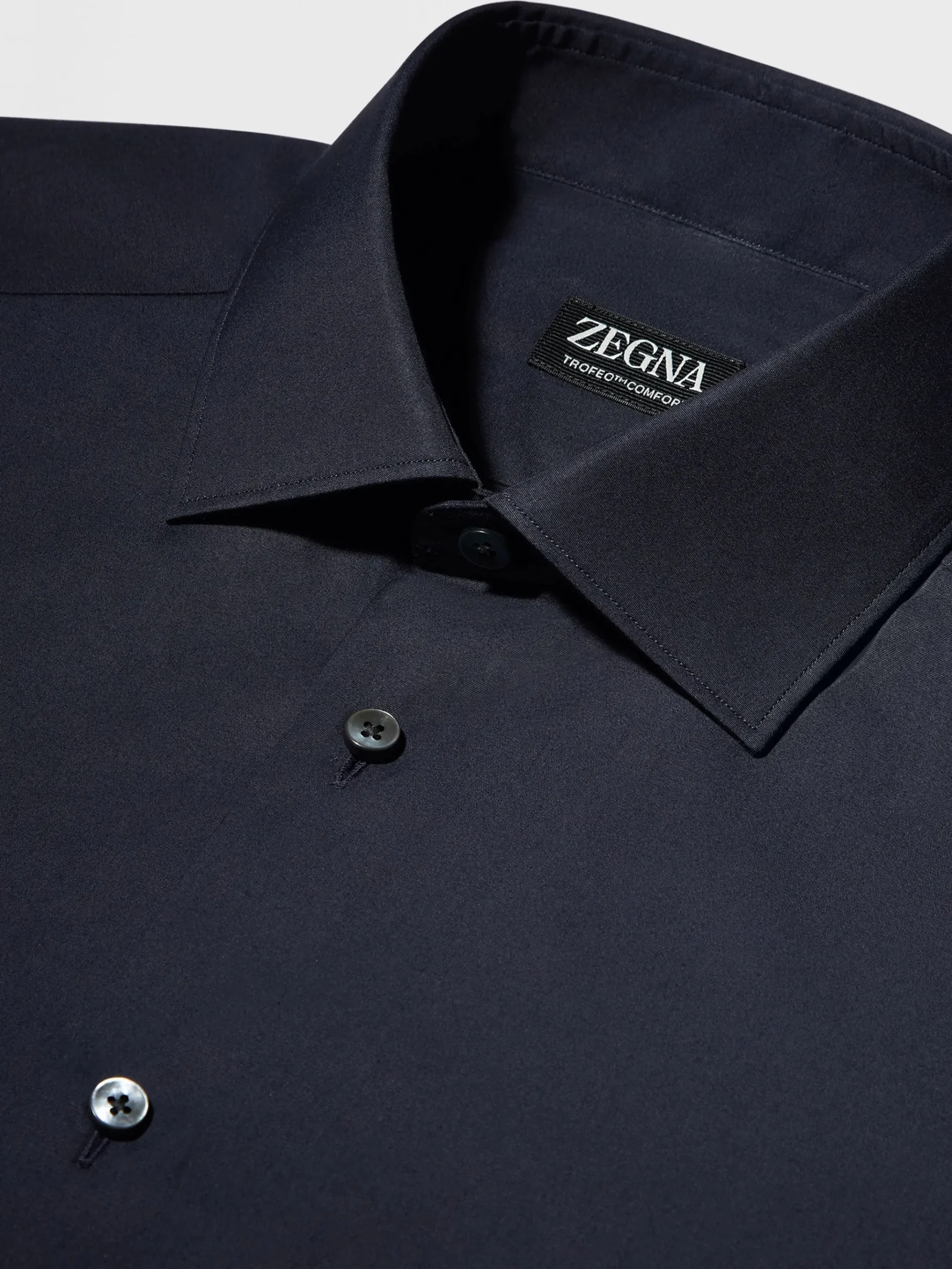 Navy Blue Trofeo™ Comfort Cotton Shirt