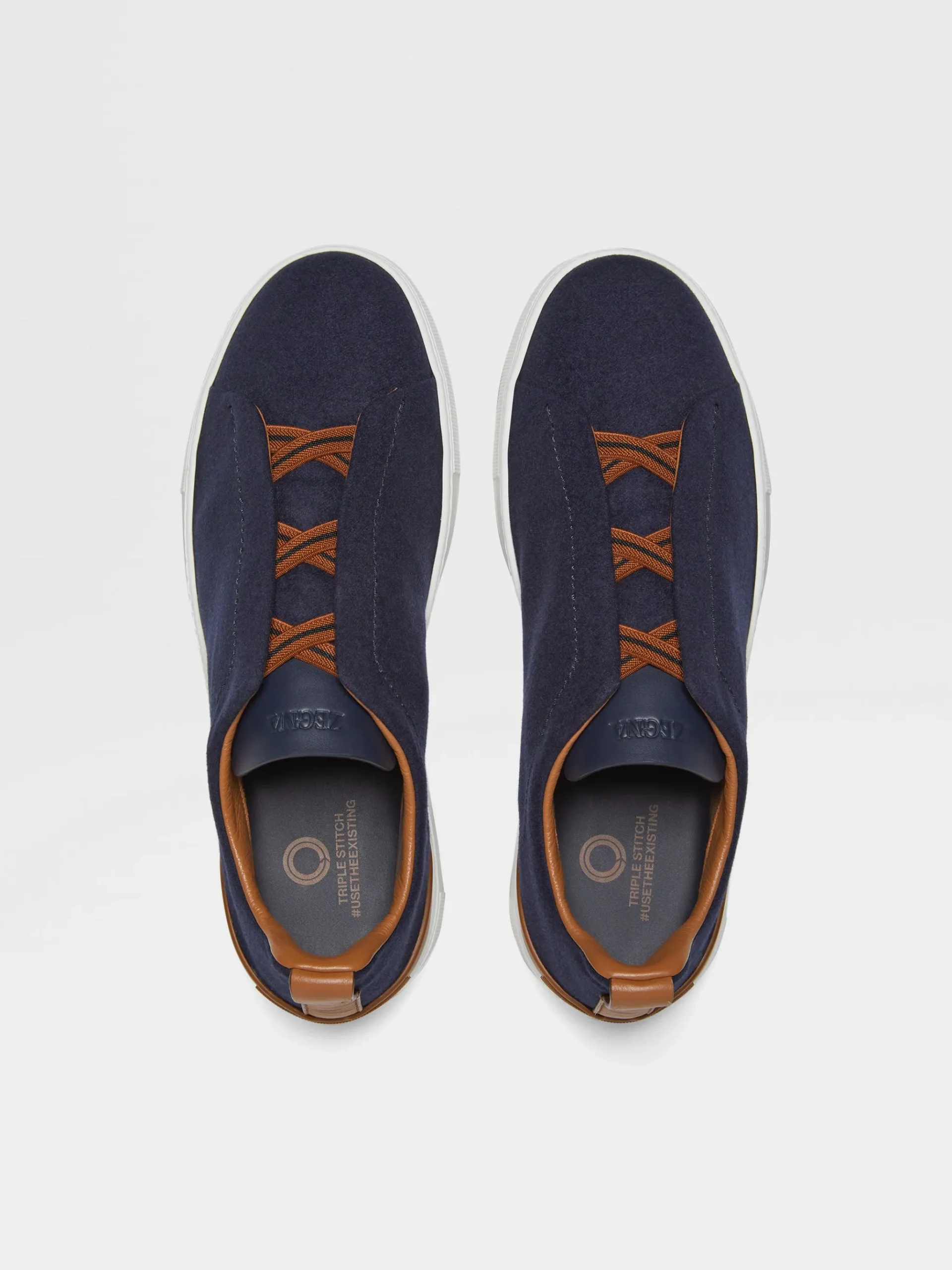 Navy Blue #UseTheExisting™ Triple Stitch™ Sneakers