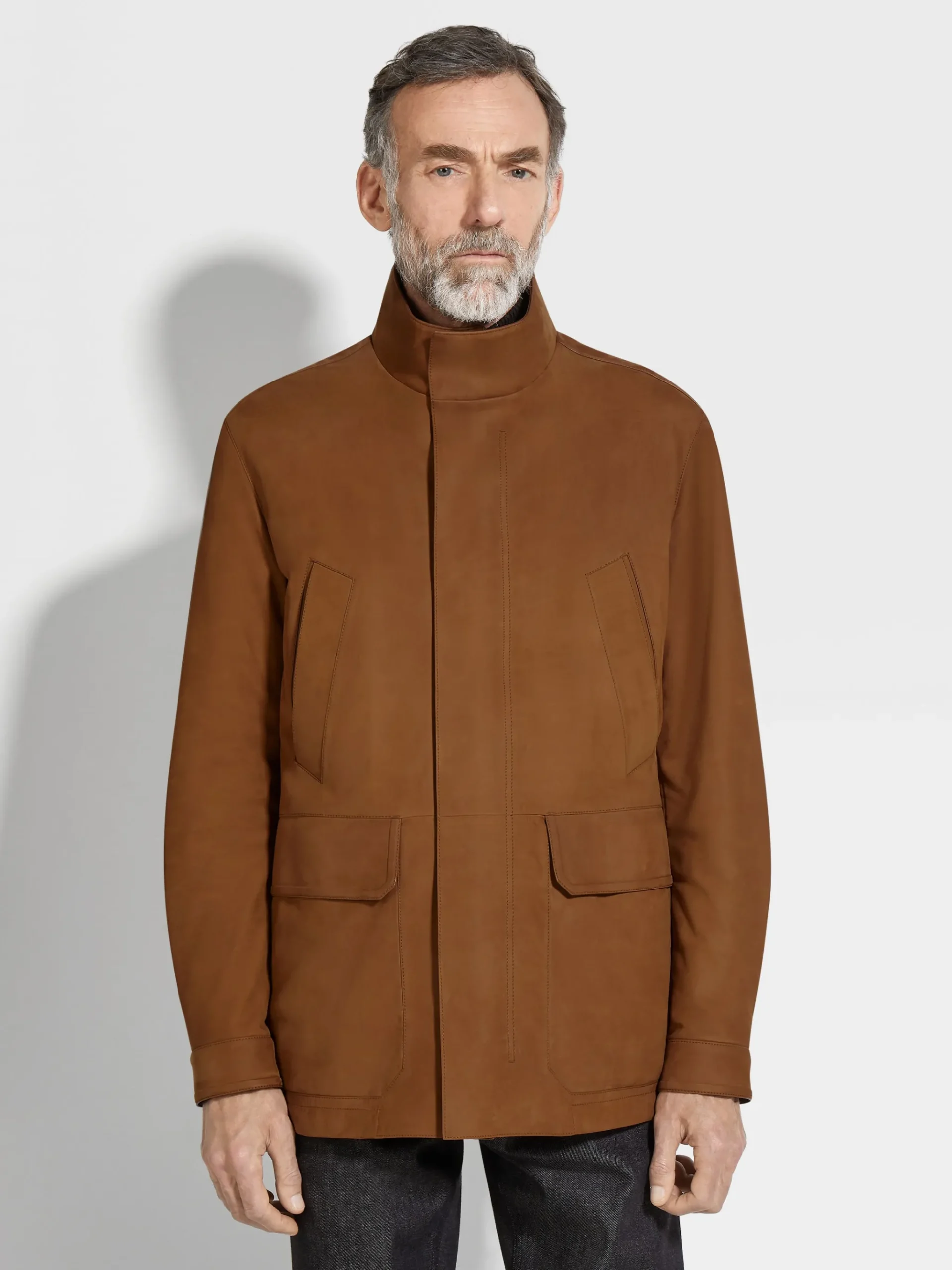 Nubuck Car Coat