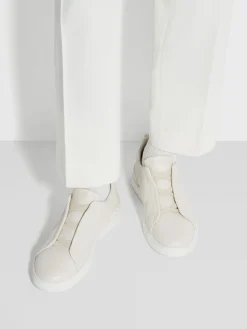 Off White Deerskin Triple Stitch™ Sneakers