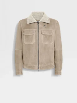 Shearling Wool Blouson